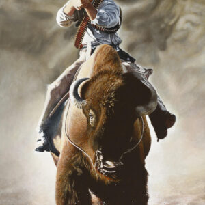 Staring Down the Barrel of a Bison